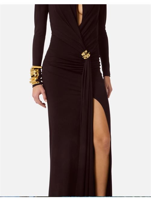 Abito Red Carpet con dettagli gioiello ELISABETTA FRANCHI | ABR1461E2.EV9